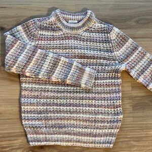 Caslon Women’s Multicolor Crewneck Sweater